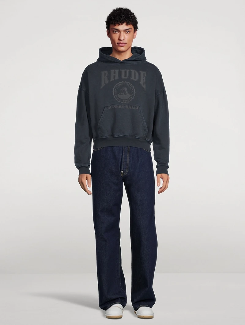 Desert Valley Cotton Cropped Hoodie