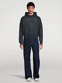 Desert Valley Cotton Cropped Hoodie