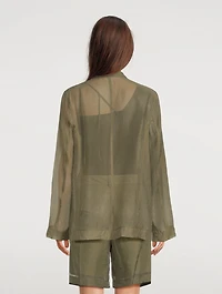 Sheer Blazer
