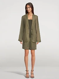 Sheer Blazer