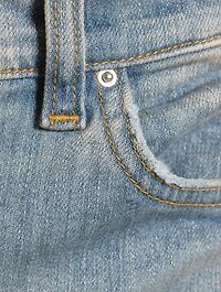 Varsity Applique Skinny Jeans