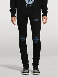 Ultrasuede Mx1 Distressed Skinny Jeans