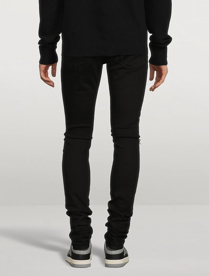 Ultrasuede Mx1 Distressed Skinny Jeans