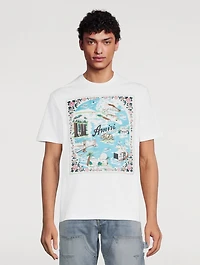 California Hawaiian Cotton T-Shirt