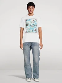 California Hawaiian Cotton T-Shirt