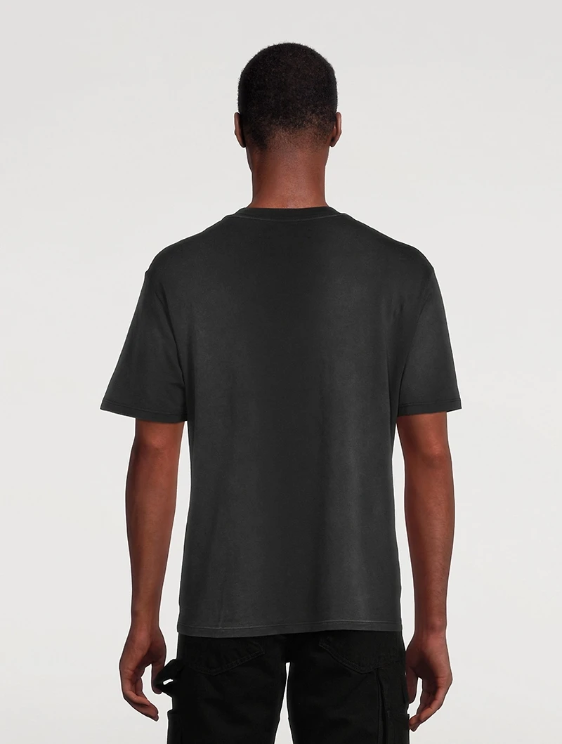 Bar Logo Applique T-Shirt
