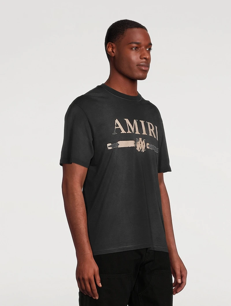 Bar Logo Applique T-Shirt