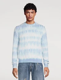 Cotton And Cashmere Long-Sleeve Sweater