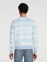 Cotton And Cashmere Long-Sleeve Sweater