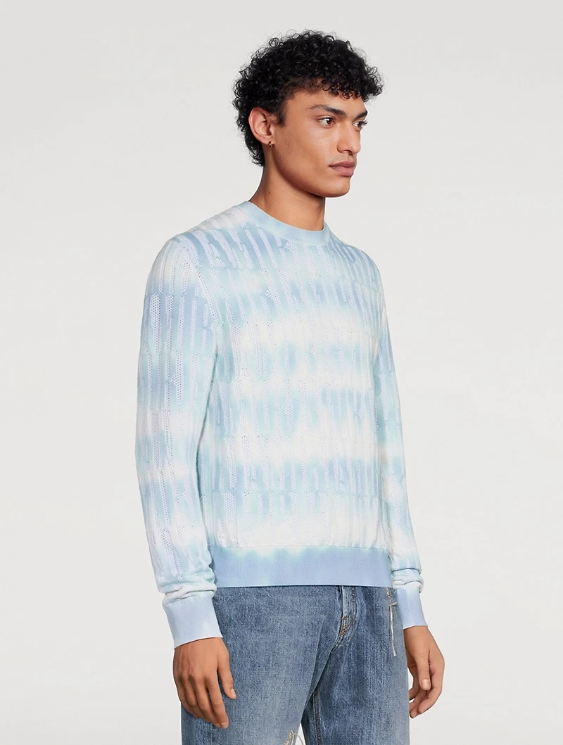 Cotton And Cashmere Long-Sleeve Sweater