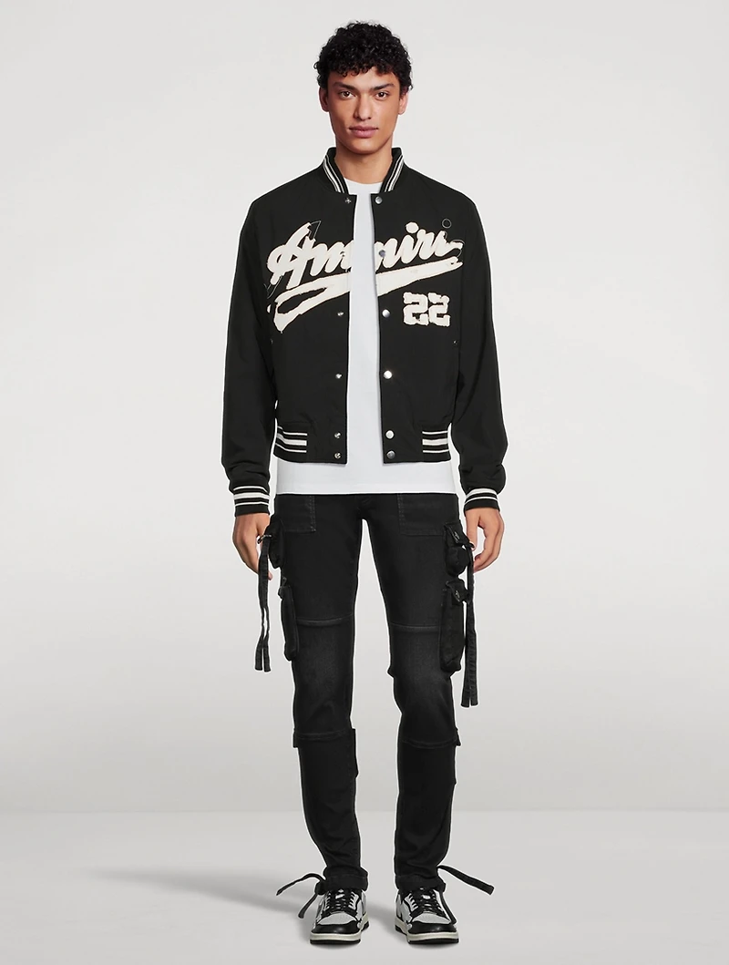 Shrunken Bomber Jacket