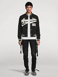 Shrunken Bomber Jacket