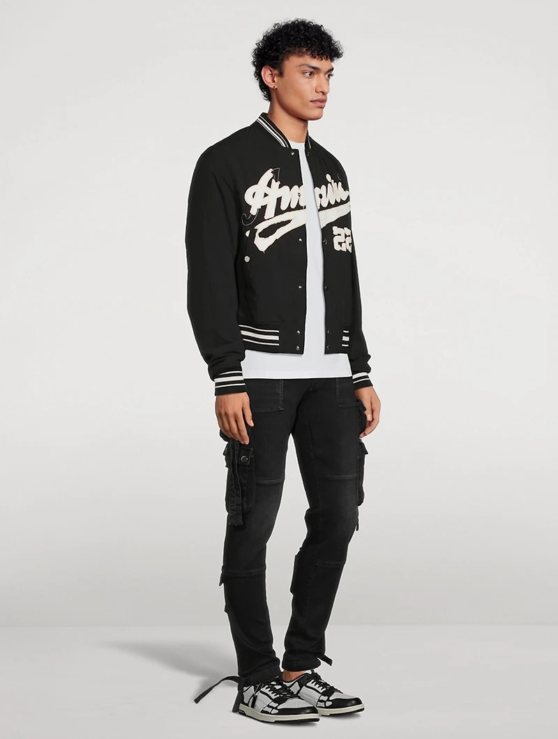 Shrunken Bomber Jacket