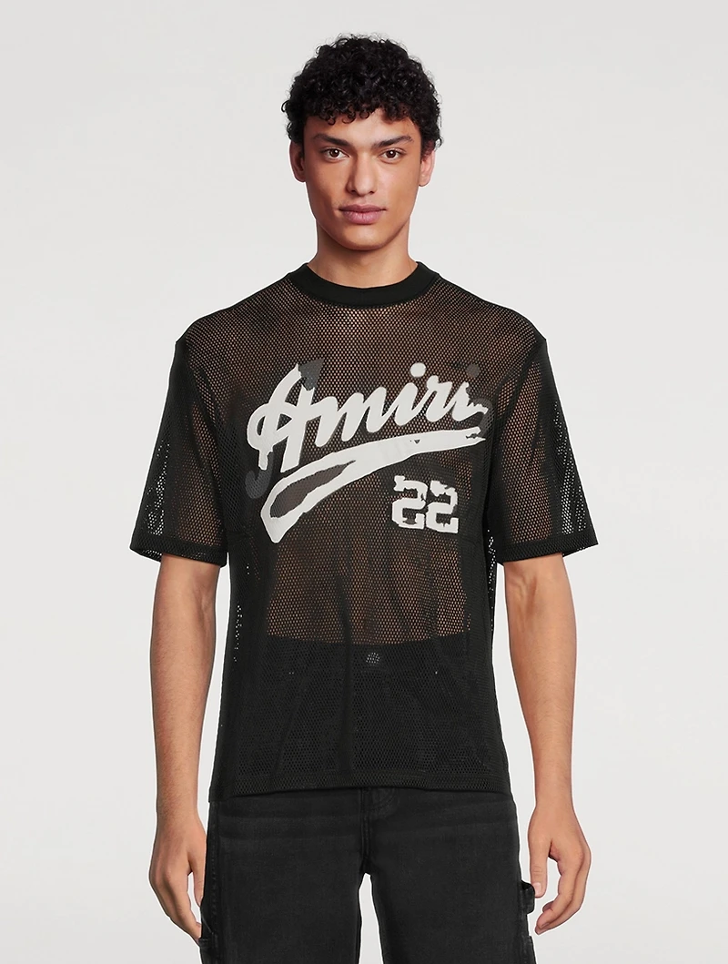 Mesh Logo T-Shirt