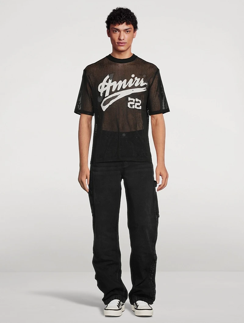 Mesh Logo T-Shirt