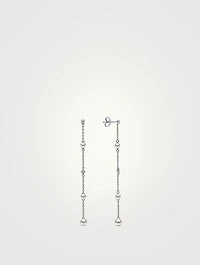 Trend 18K Gold Freshwater Pearl And Diamond Earrings