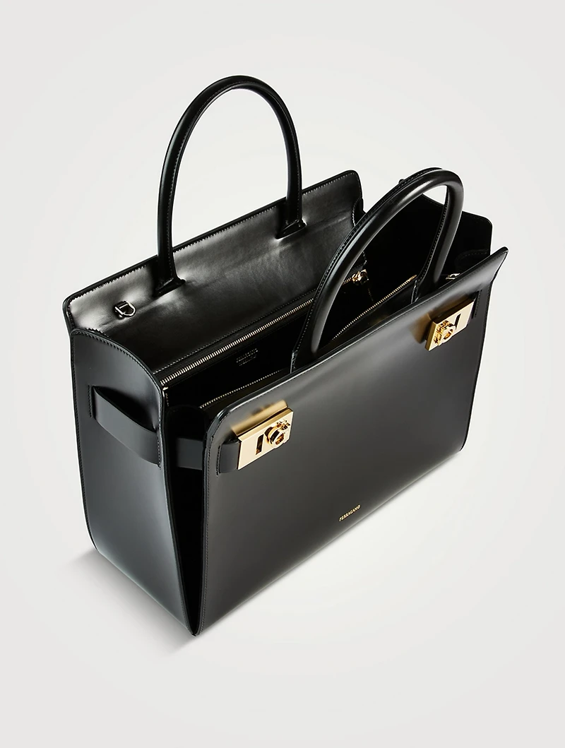 Large Leather Tote Bag