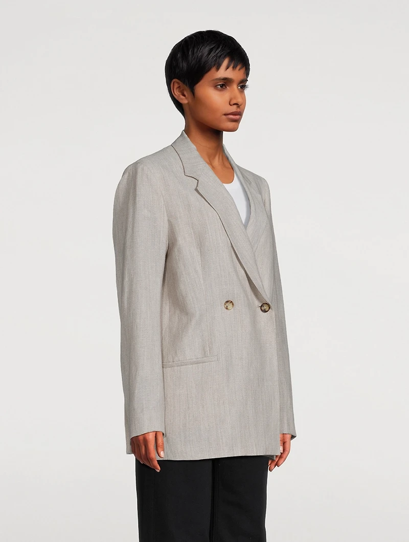 Double-Breasted Blazer