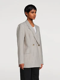 Double-Breasted Blazer