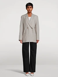 Double-Breasted Blazer
