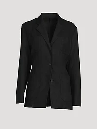 Slim Melange Blazer