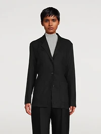 Slim Melange Blazer
