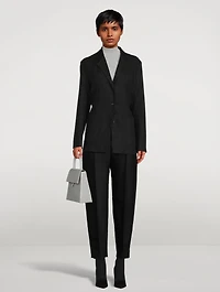 Slim Melange Blazer