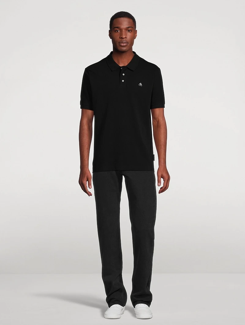Pique Cotton Polo Shirt