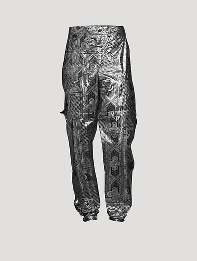 Davenport Metallic Bandana Pants