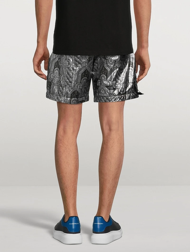Davenport Metallic Bandana Pants
