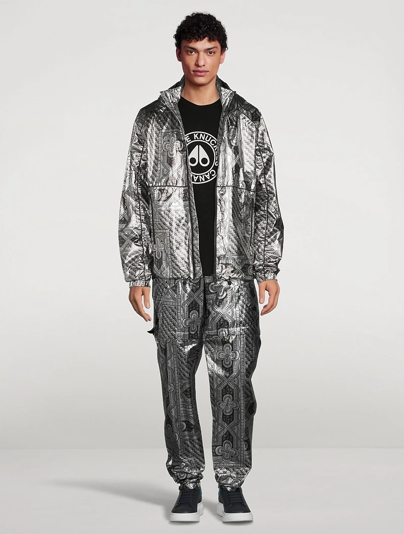 Davenport Metallic Bandana Pants