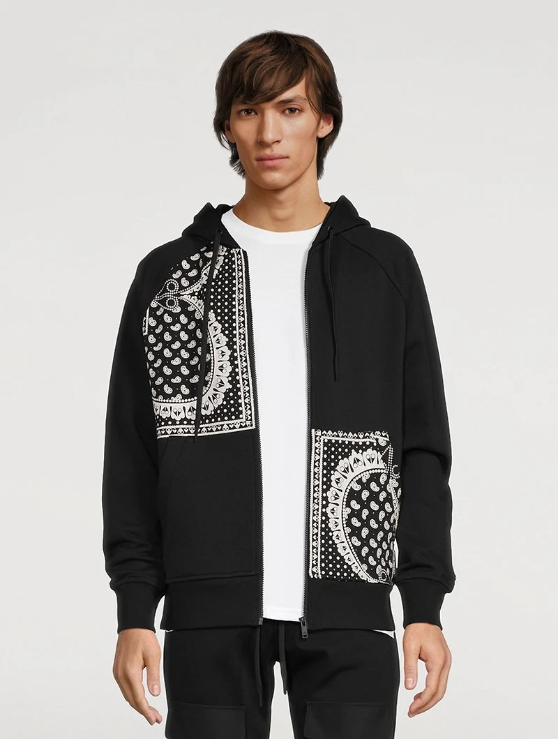 Cole Bandana Cotton Hoodie