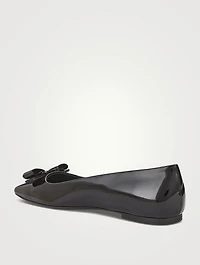 Vara Bow Patent Leather Ballet Flats