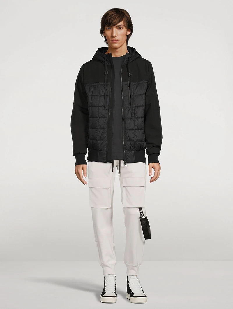 Adelaide Zip Bomber Jacket With Hood