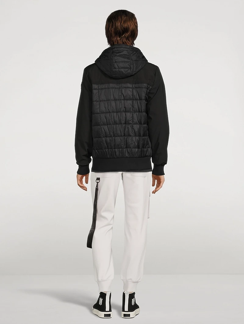 Adelaide Zip Bomber Jacket With Hood