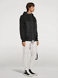 Adelaide Zip Bomber Jacket With Hood