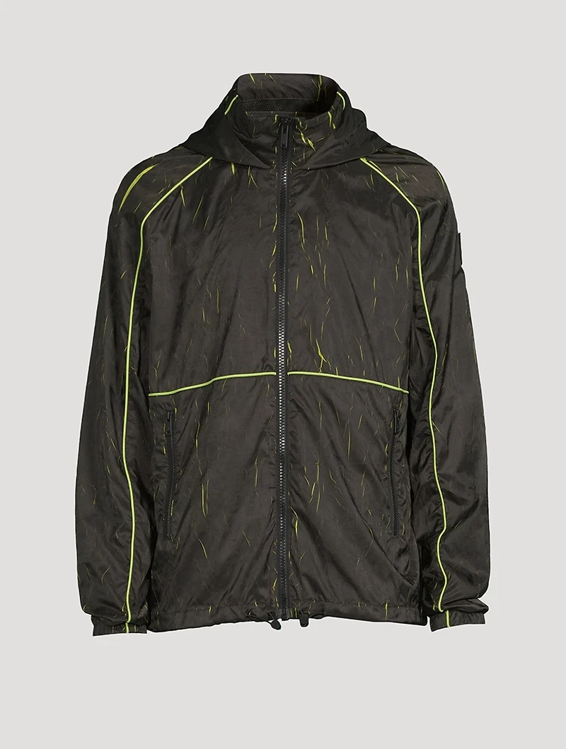 Davenport Crinkle Jacket With Hood