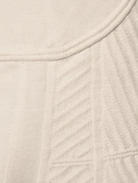 CHLOÉ Vertical Linen Midi Dress