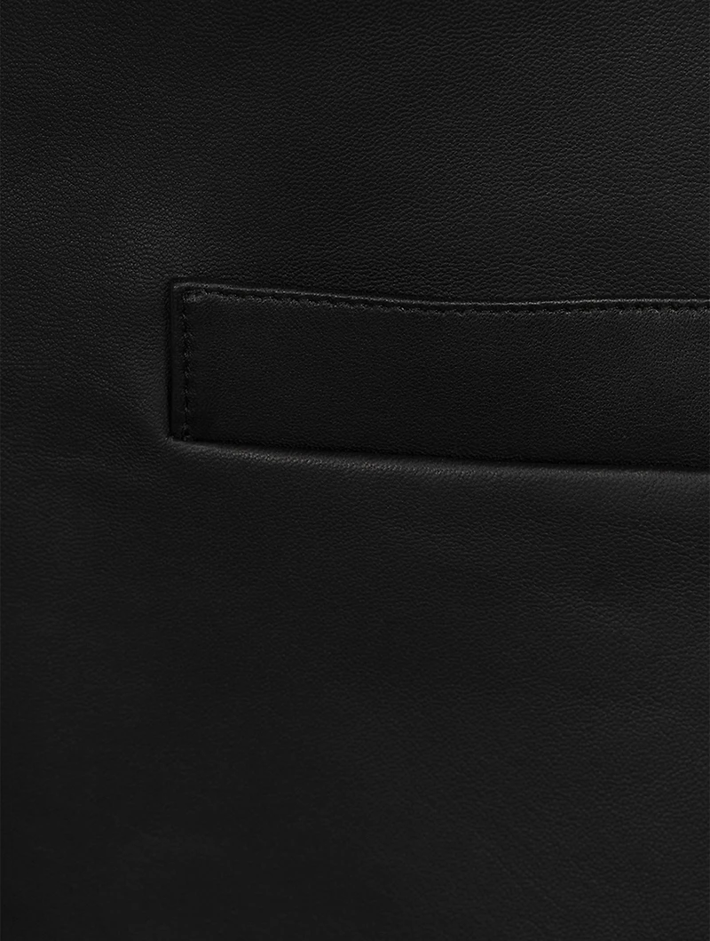 Leather Mini Skirt