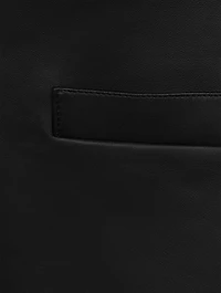 Leather Mini Skirt