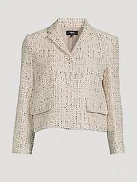 Cropped Tweed Jacket
