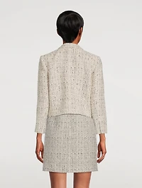 Cropped Tweed Jacket