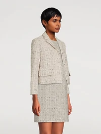 Cropped Tweed Jacket