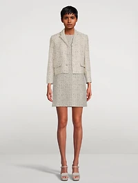 Cropped Tweed Jacket