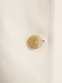Oversized Admiral Crepe Blazer