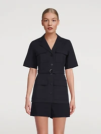 Short-Sleeve Safari Jacket