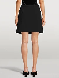 Pocket Twill Mini Skirt