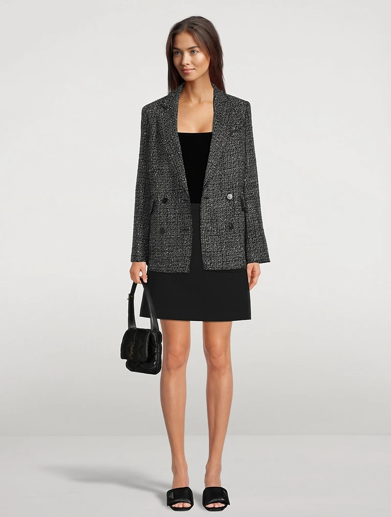 Pocket Twill Mini Skirt