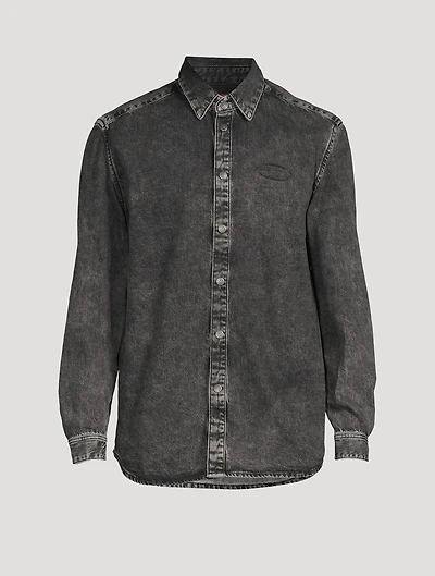 Cotton Denim Shirt