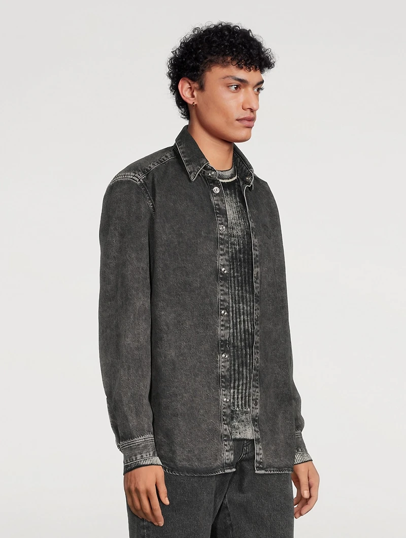 Cotton Denim Shirt